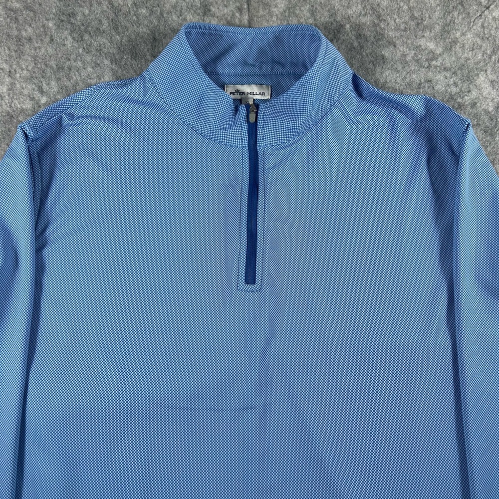 Peter Millar Birdseye Perth Performance Quarter z… - image 2